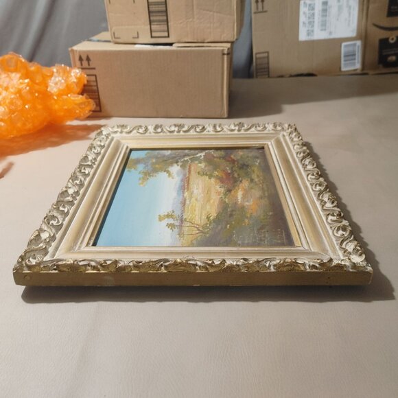 Vintage Framed Landscape Oil Painting Nature Signed - Picture 2 of 16